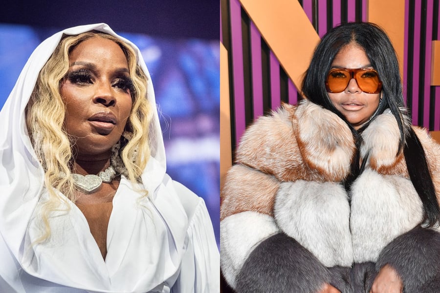 Mary J. Blige and Misa Hylton