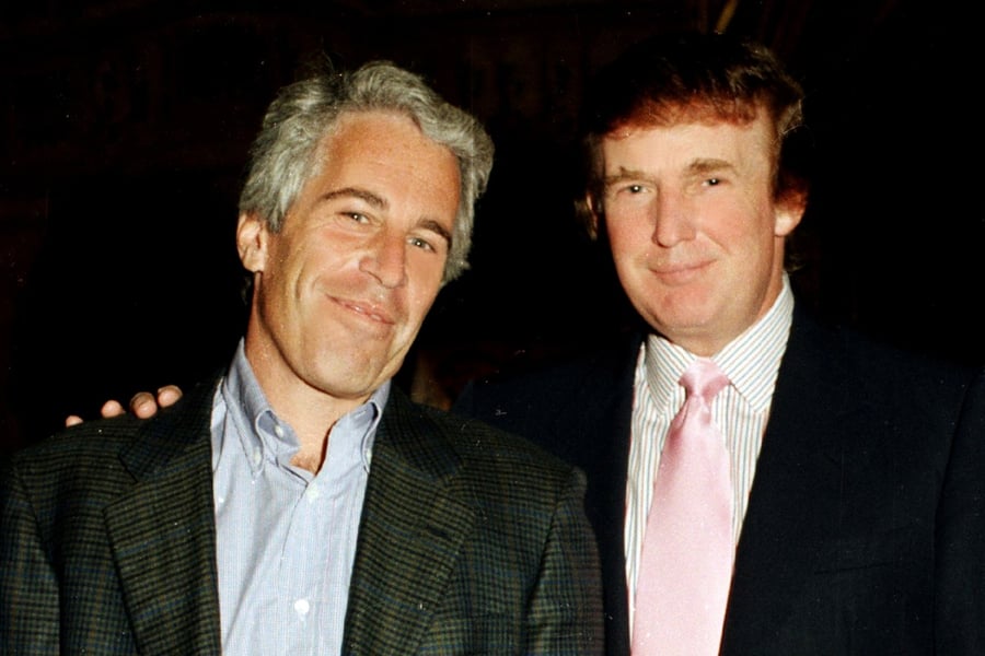 Jeffrey Epstein and Donald Trump