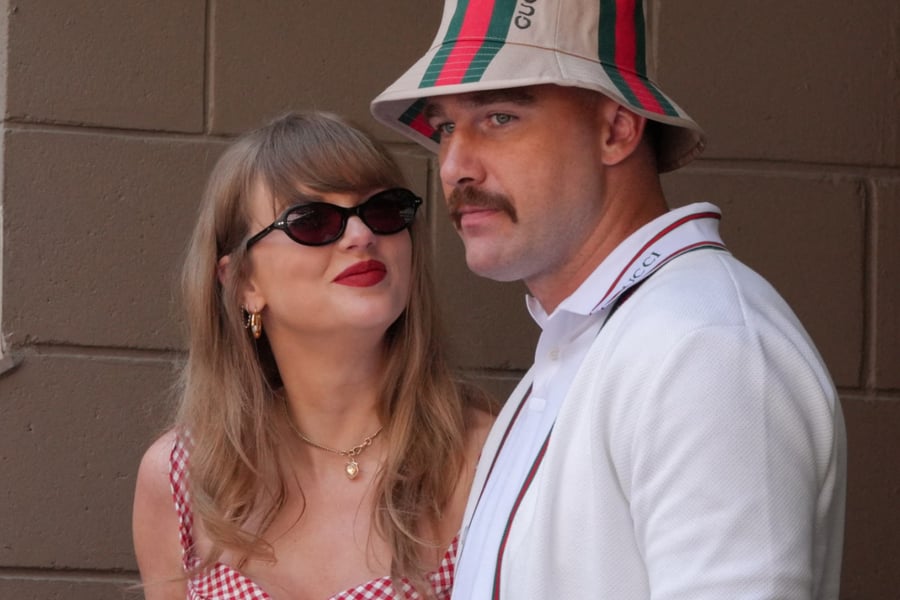 Taylor Swift and Travis Kelce