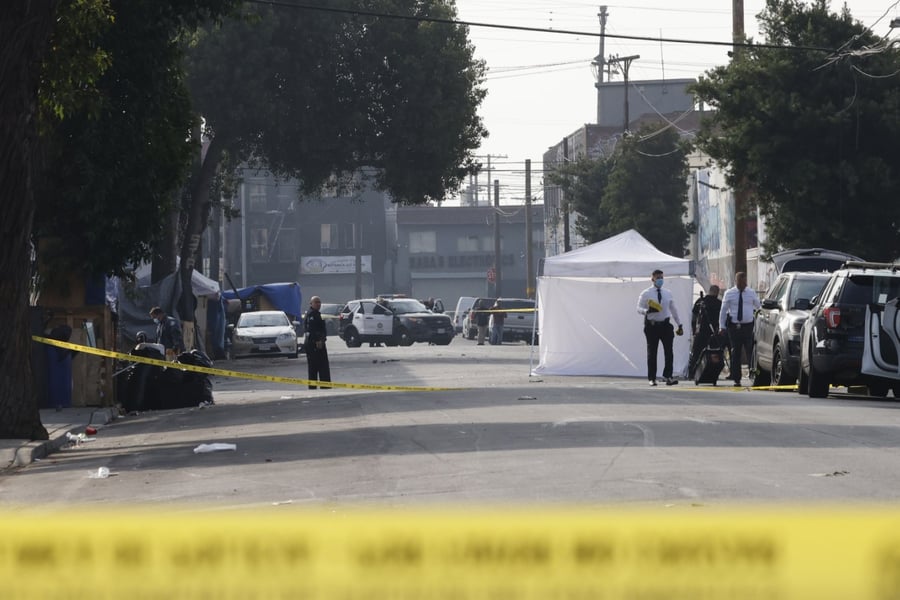 Police investigating a shooting at an unofficial after-party for the Hard Summer music festival in Los Angeles