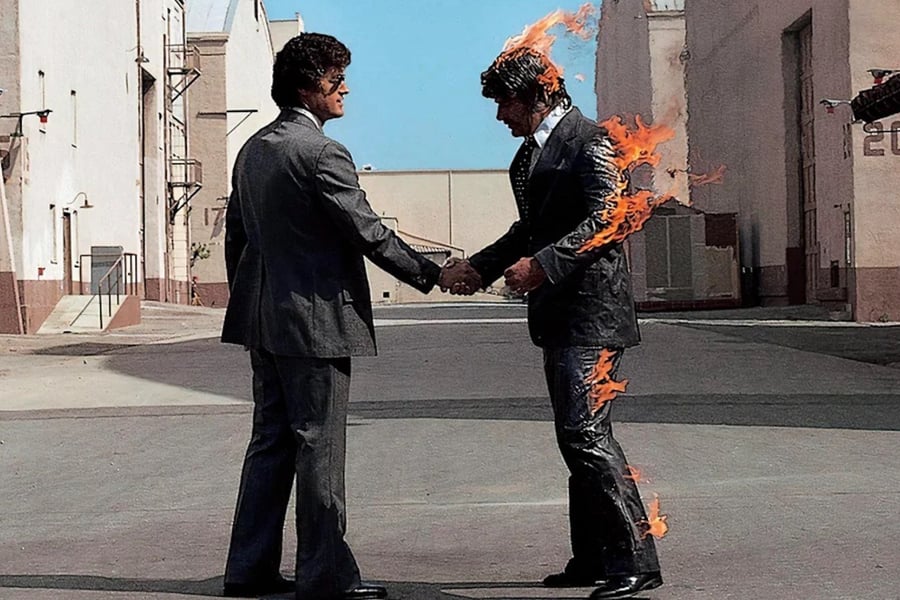 Pink Floyd's Wish You Were Here cover