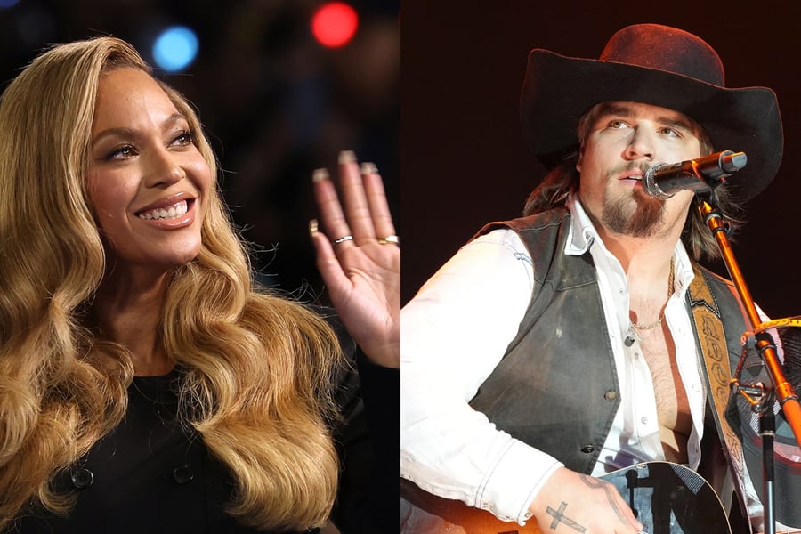 Beyonce and Gavin Adcock