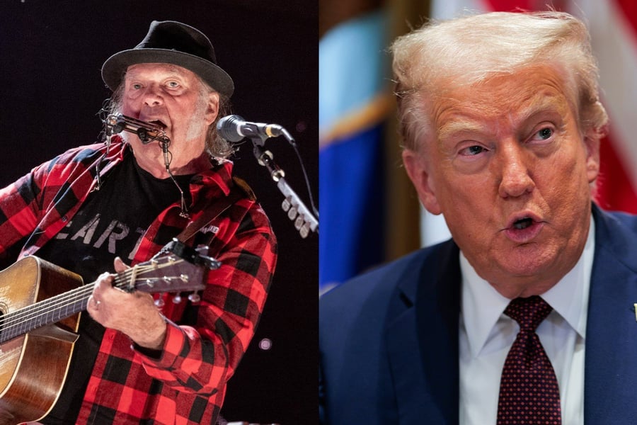 Neil Young and Donald Trump