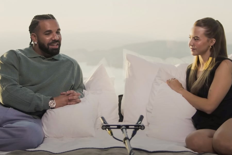 Drake and Bobbi Althoff