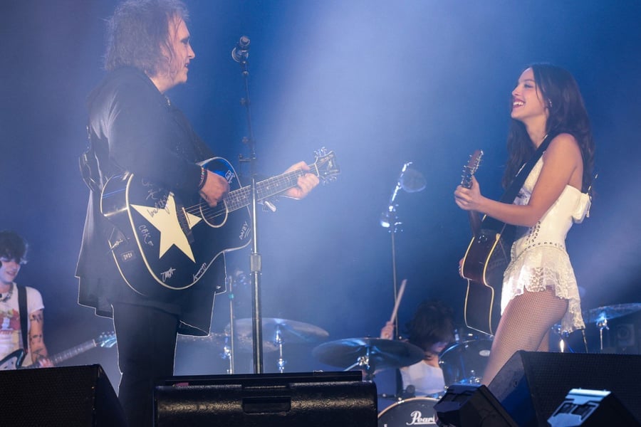 Robert Smith and Olivia Rodrigo