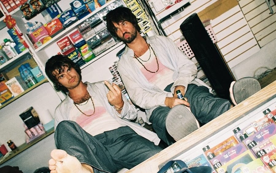 Tame Impala's Kevin Parker and Joe Keery