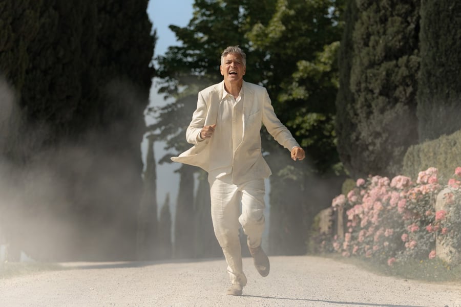 George Clooney in Jay Kelly trailer