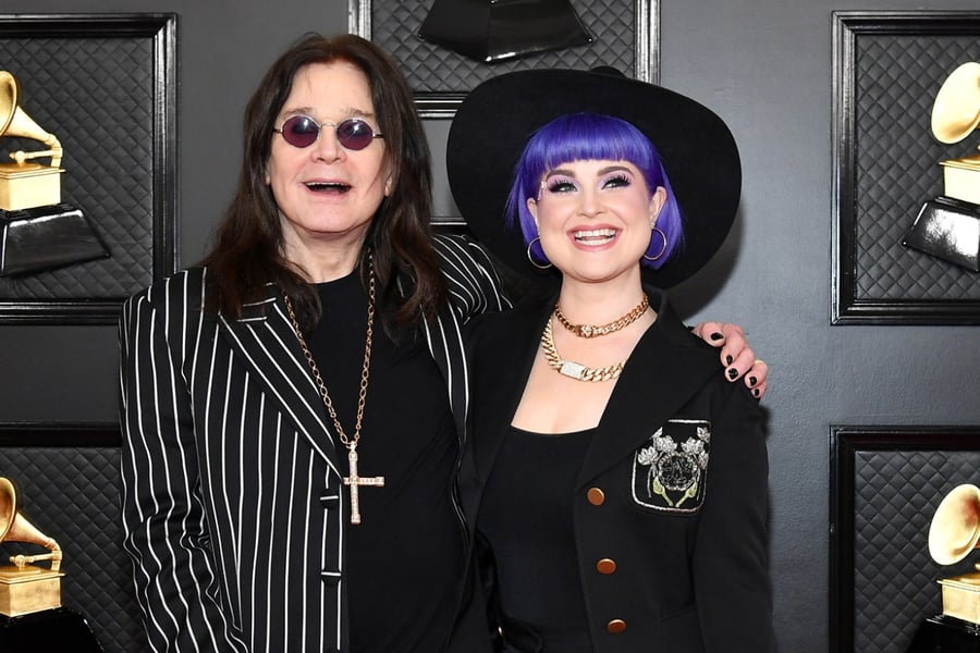 Ozzy and Kelly Osbourne