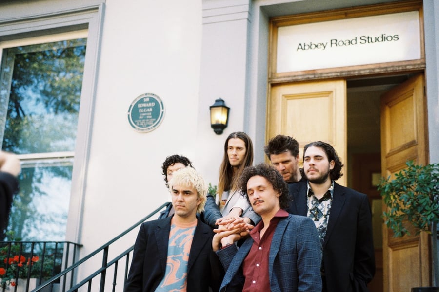 Selve outside Abbey Road Studios