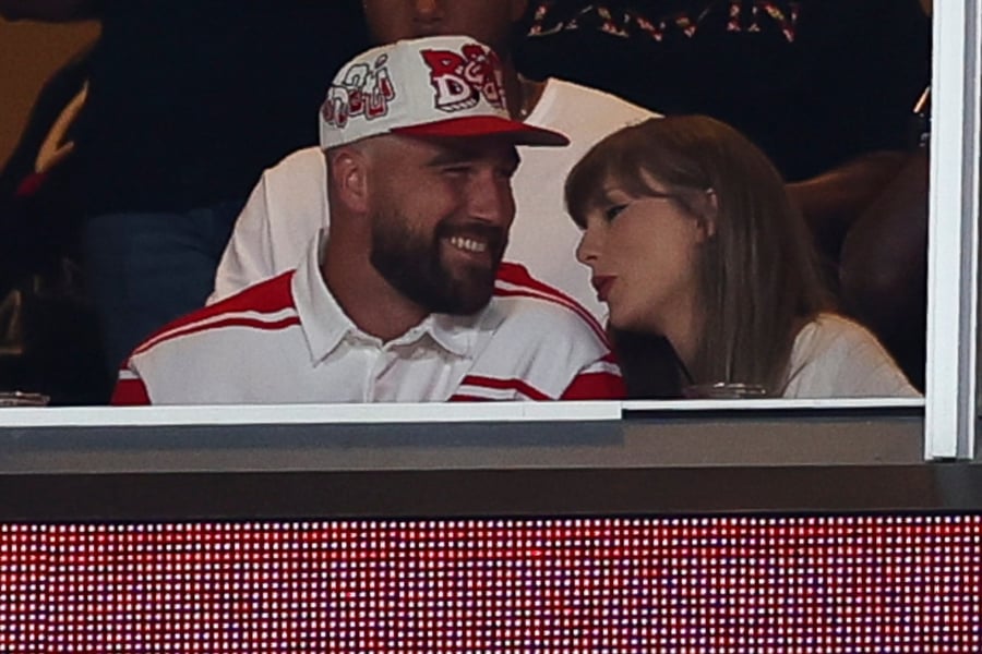 Travis Kelce and Taylor Swift
