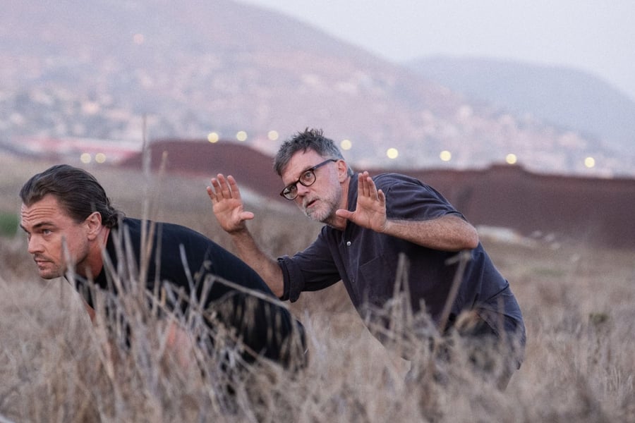 Leonardo DiCaprio and Paul Thomas Anderson