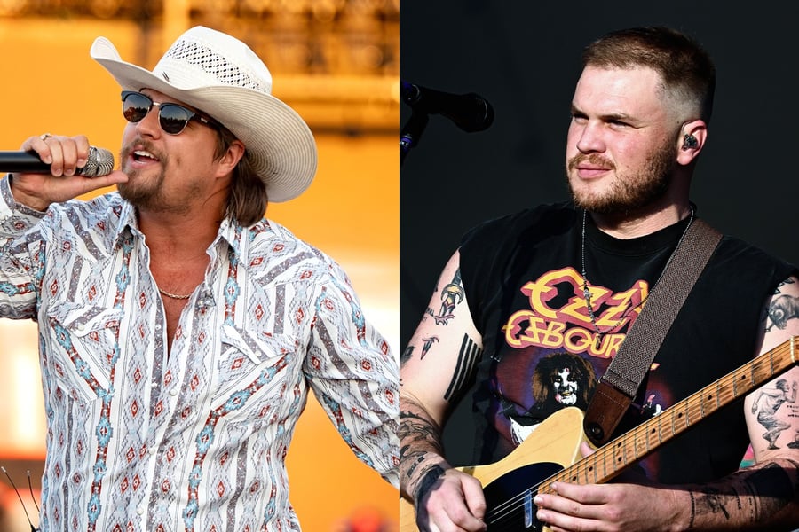 Gavin Adcock claims Zach Bryan was drunk and throwing up at the Born & Raised Festival in Pryor, Oklahoma
