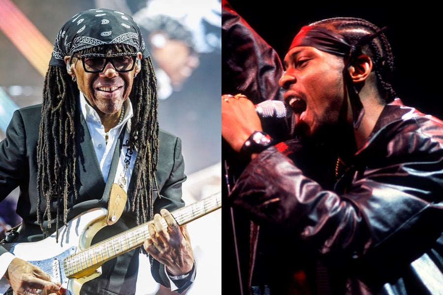 Nile Rodgers and D'Angelo