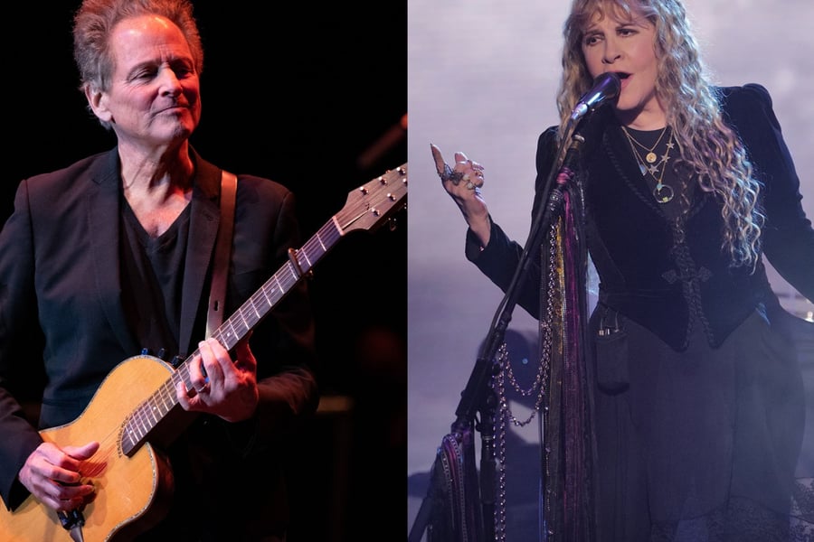 Lindsey Buckingham and Stevie Nicks