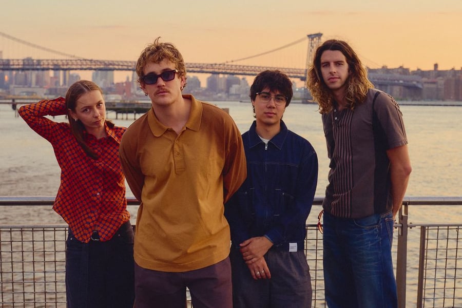 Spacey Jane's Caleb Harper, Ashton Hardman-Le Cornu, Kieran Lama, and Peppa Lane