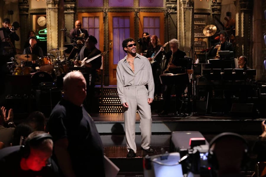 Bad Bunny on SNL