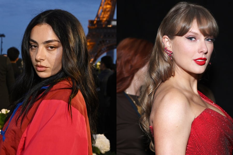 Charli XCX and Taylor Swift