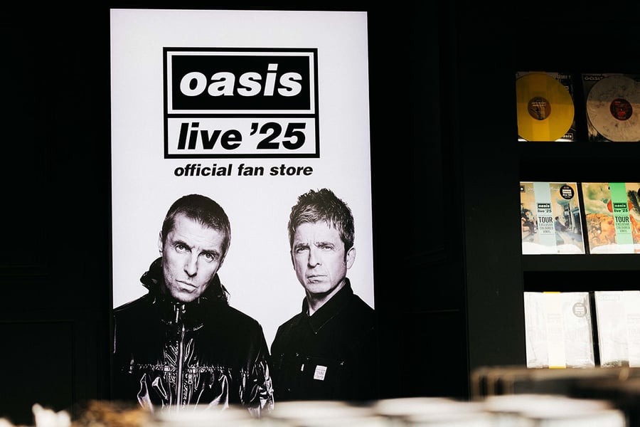 Oasis to Open Exclusive Fan Stores in Melbourne and Sydney