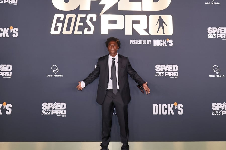 IShowSpeed at the Speed Goes Pro' premiere