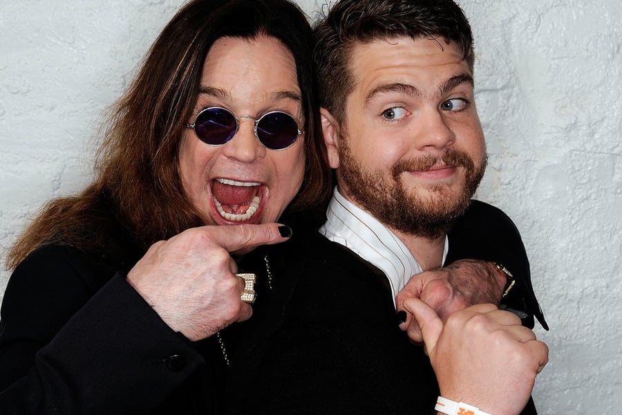 Ozzy and Jack Osbourne
