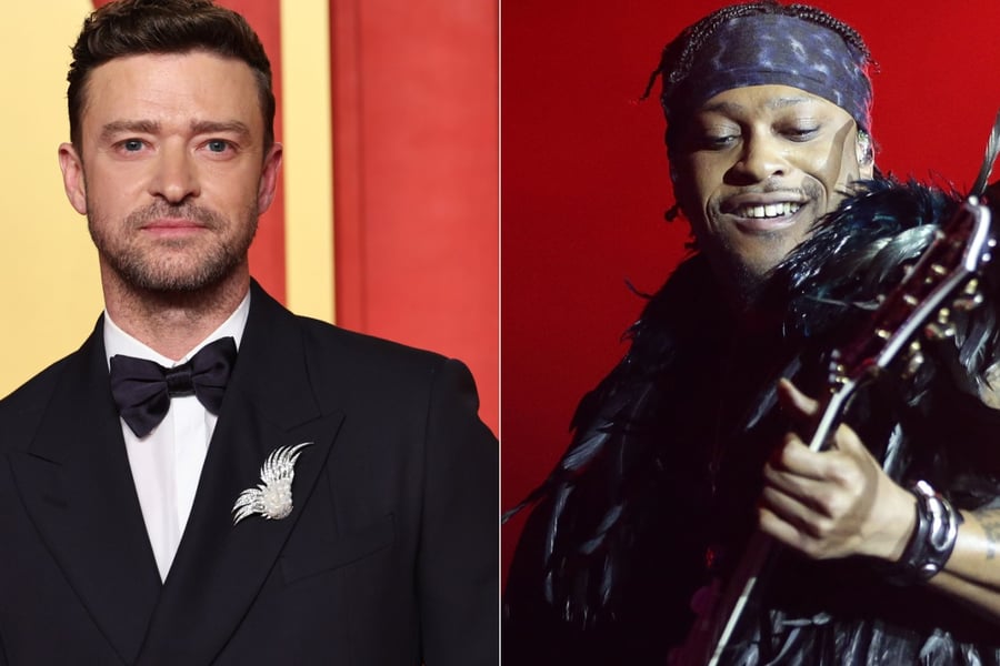 Justin Timberlake and D'Angelo