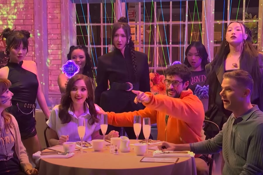 KPop Demon Hunters trio on SNL