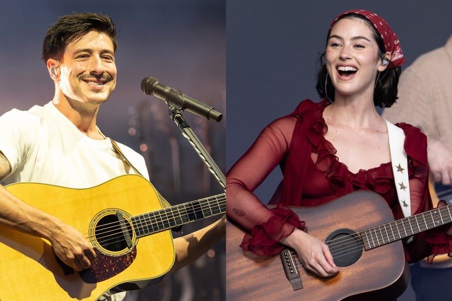 Marcus Mumford and Gracie Abrams