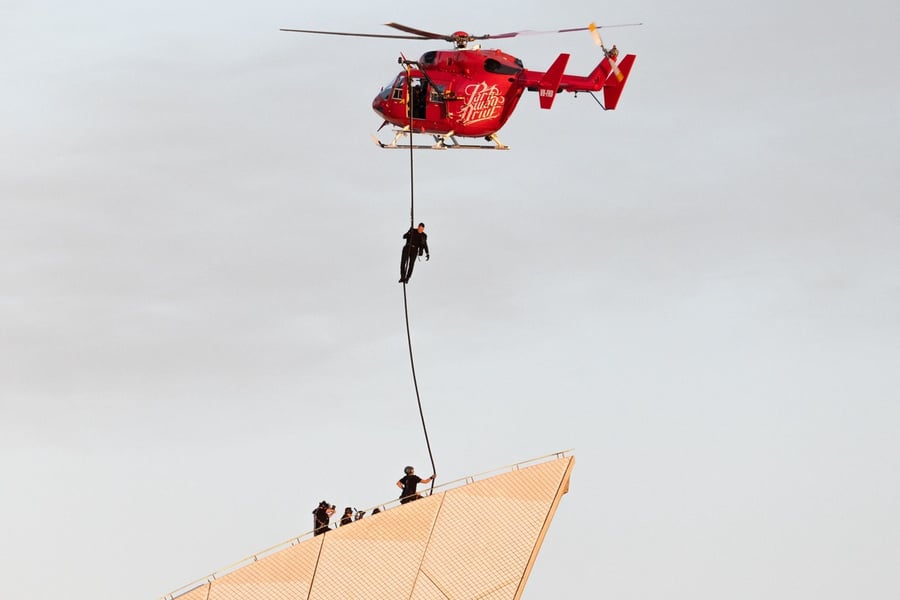 Parkway Drive Sydney Opera House stunt