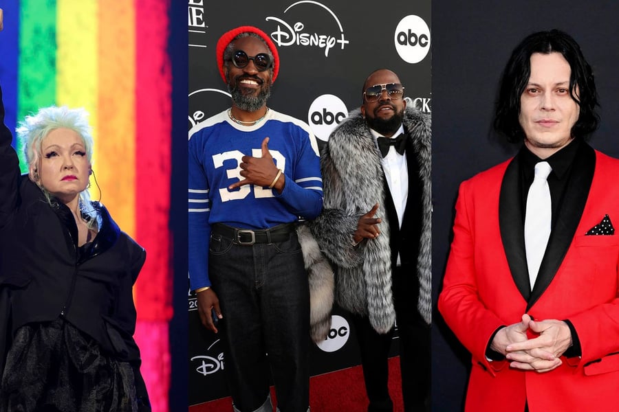 Cyndi Lauper, Outkast and Jack White