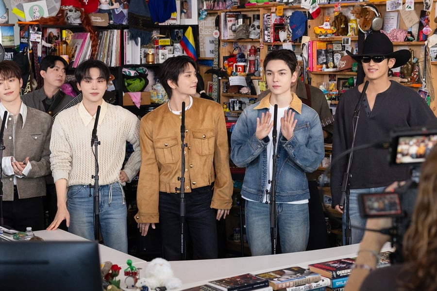 Seventeen's NPR Tiny Desk concert