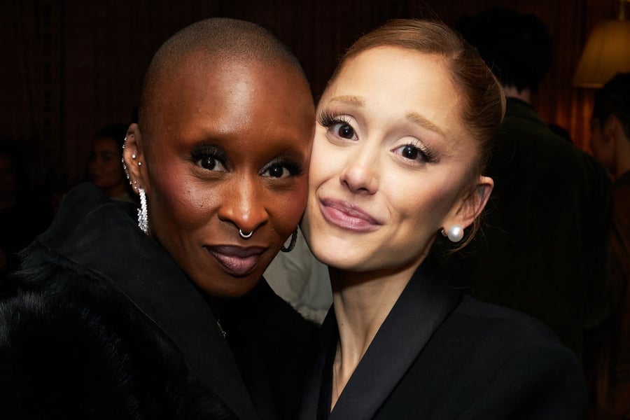 Cynthia Erivo and Ariana Grande