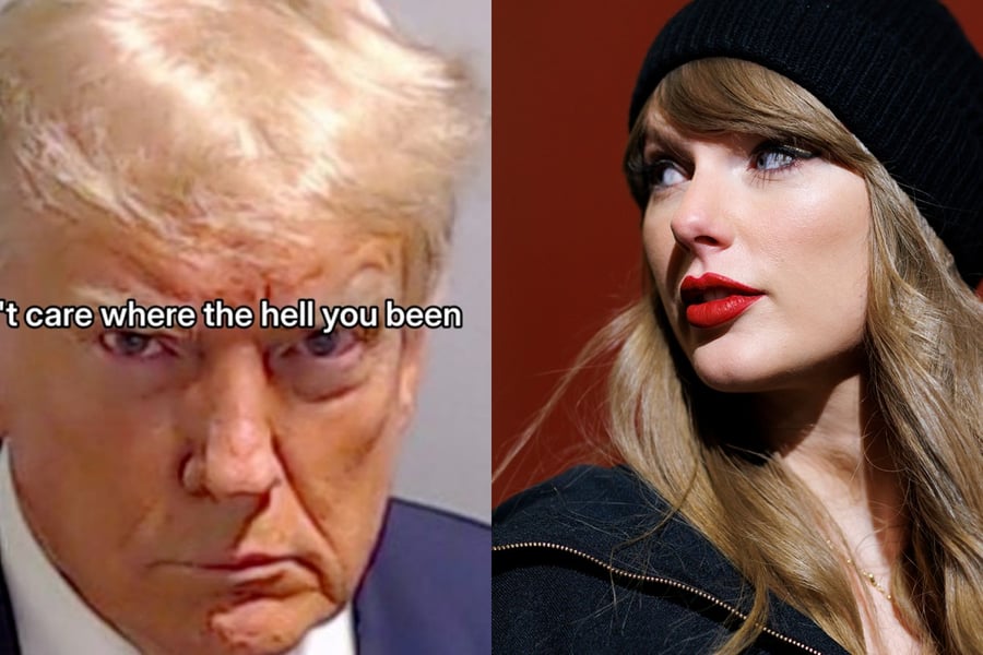 Donald Trump and Taylor Swift