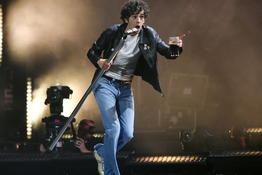 The 1975 frontman Matty Healy