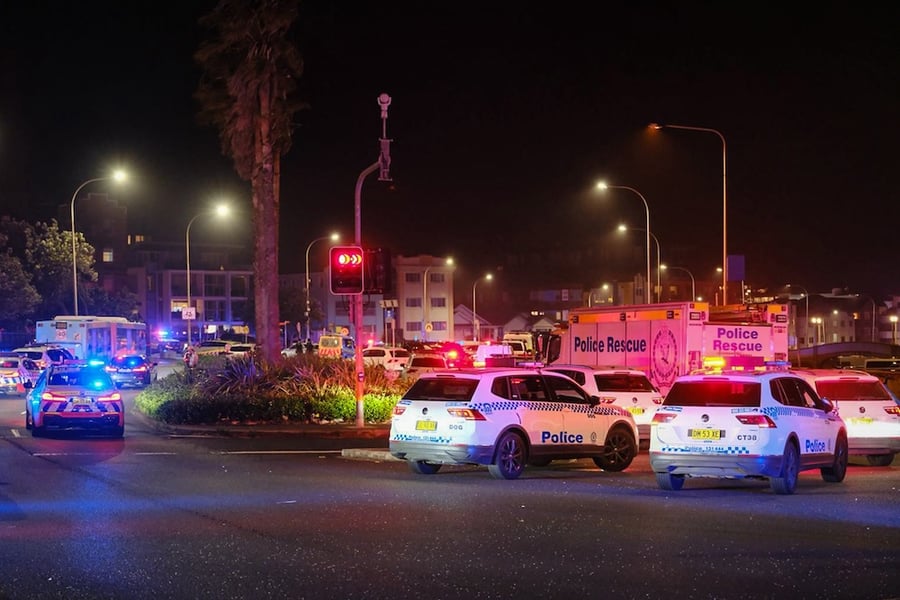 Police at Bondi Beach