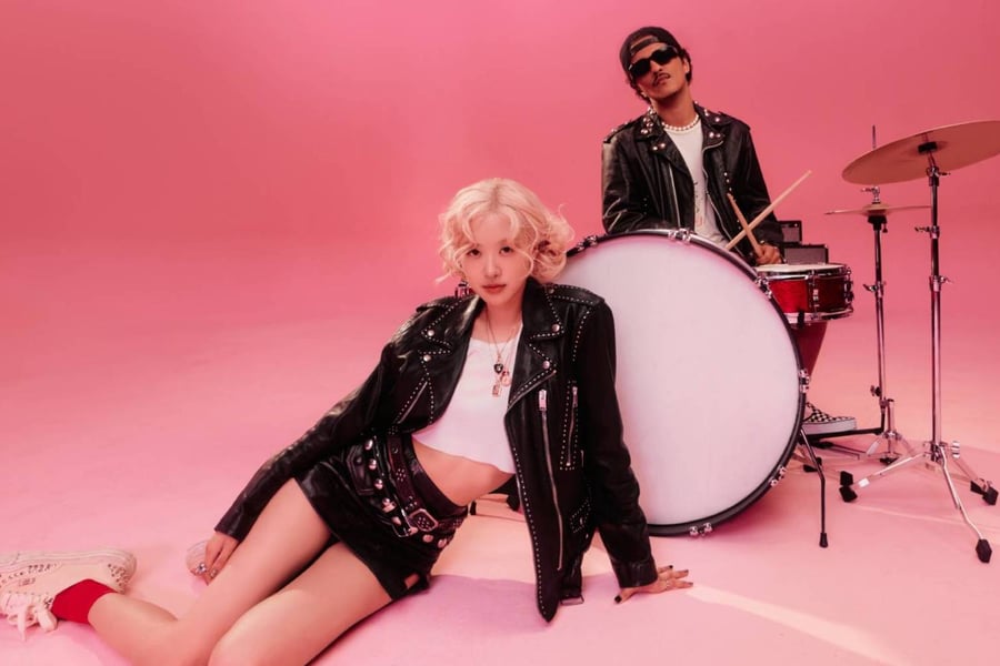 Rosé and Bruno Mars