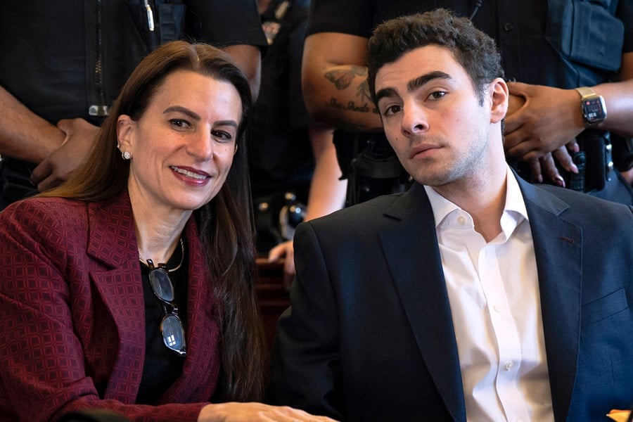 Luigi Mangione appears with his attorney Karen Friedman Agnifilo