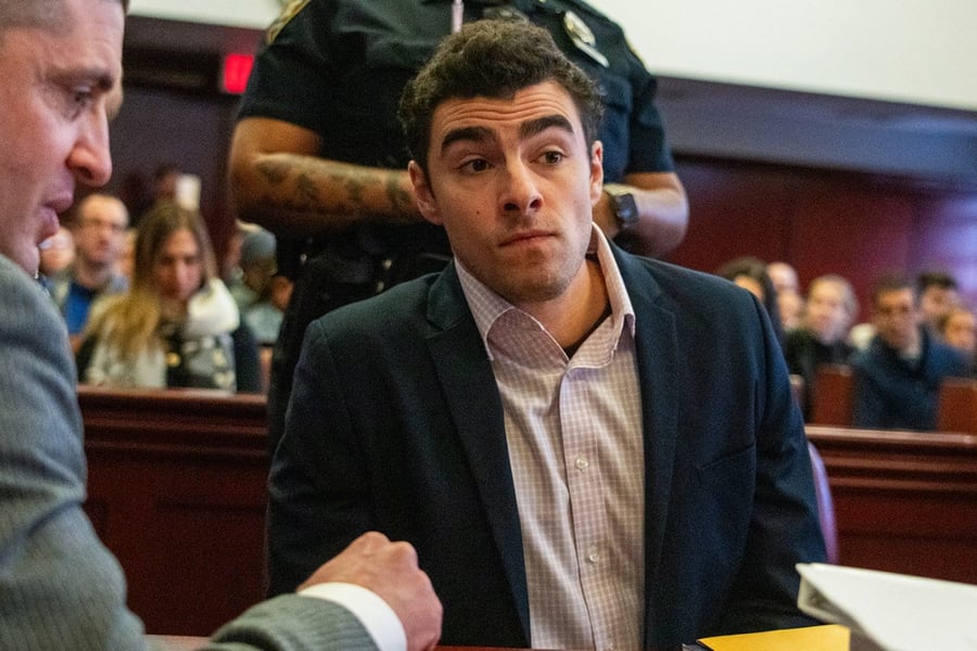 Luigi Mangione in court