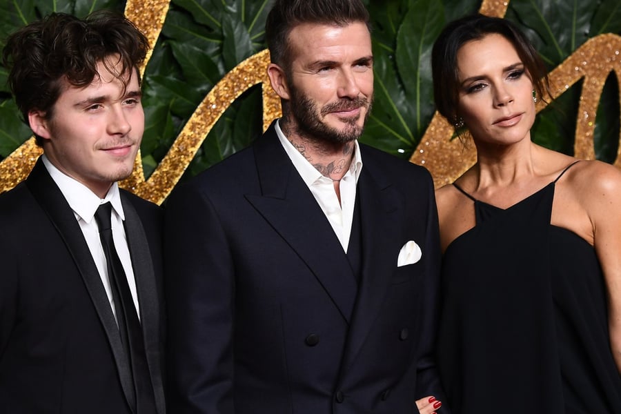 The Beckham family
