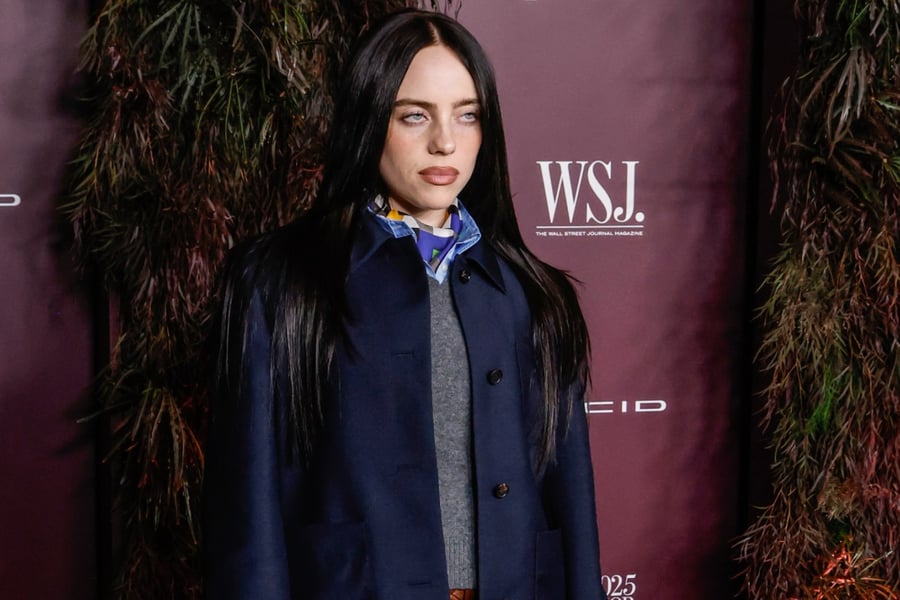 Billie Eilish attends the WSJ. Magazine 2025 Innovator Awards at MoMA on October 29, 2025 in New York City