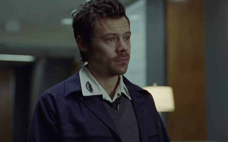 Harry Styles in the 'Aperture' music video