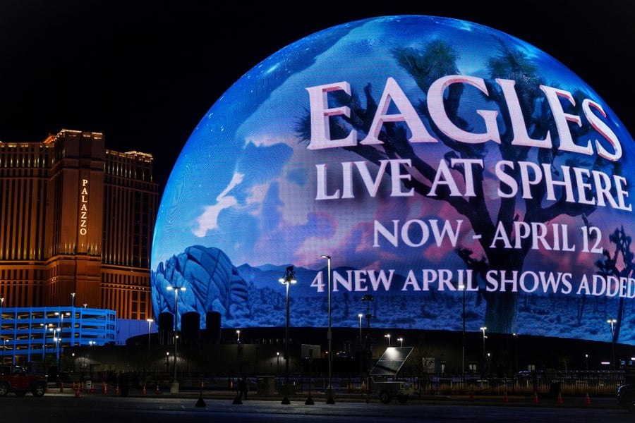 The Eagles at Las Vegas Sphere