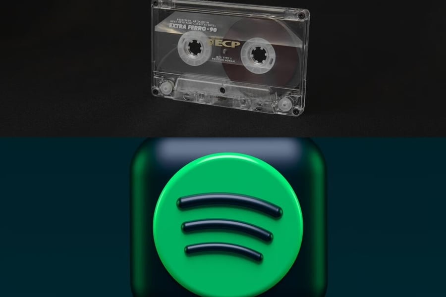 Casette Spotify