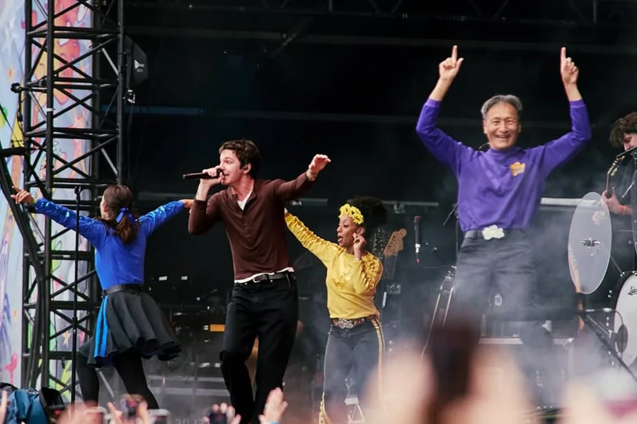 The Wiggles and Role Model at Laneway Sydney