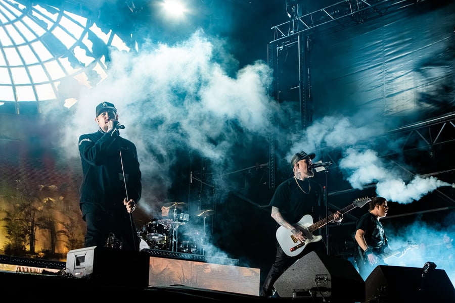 Good Charlotte at Live at the Domain