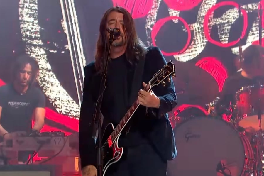 Foo Fighters on SNL UK