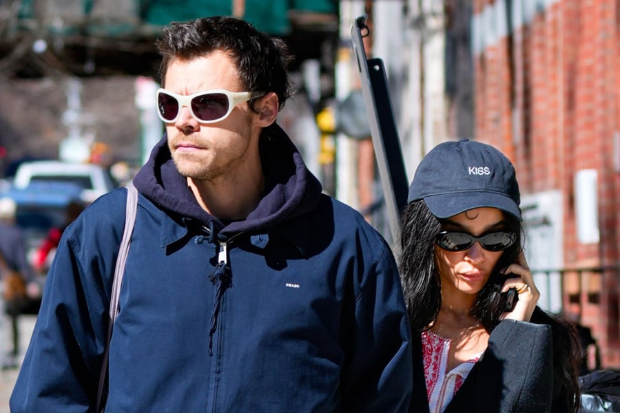 Harry Styles and Zoë Kravitz