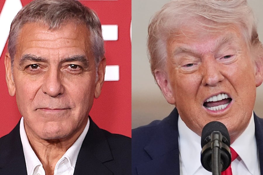 Clooney Trump