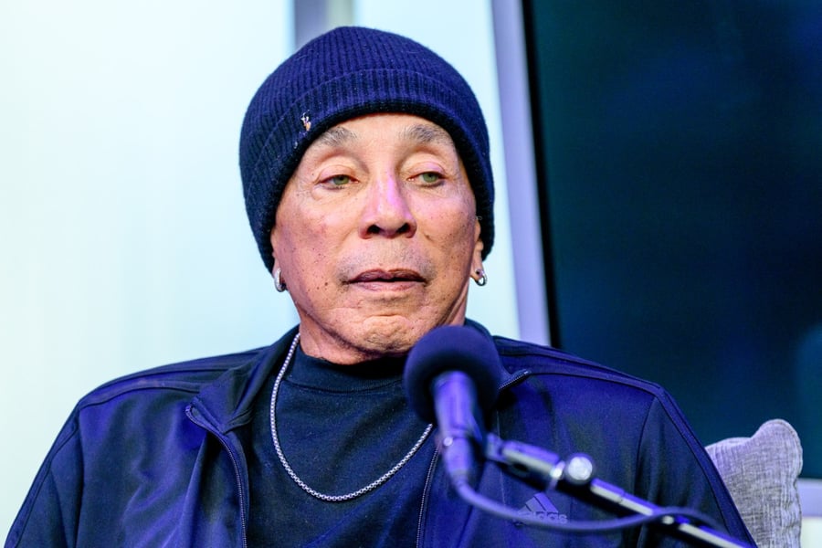 Smokey Robinson at SiriusXM Studios on April 23, 2025 in New York City.