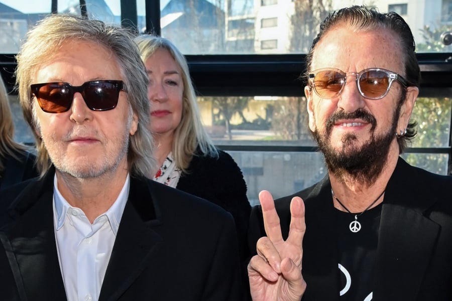Paul McCartney and Ringo Starr