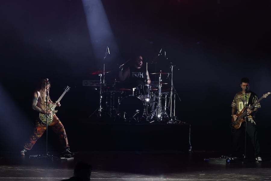 Alien Weaponry perform at the 2026 Aotearoa Music Awards
